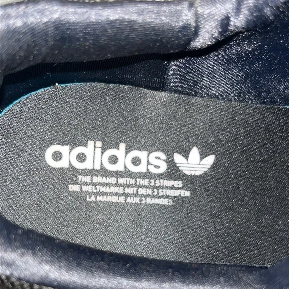 Adidas All Black Running Sneakers US Size 5 - Picture 3 of 6